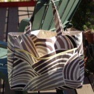 Lila’s diaper bag