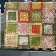 Heather Ross baby quilt